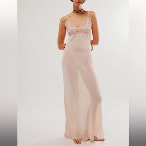 Free people midnight magic slip dress M